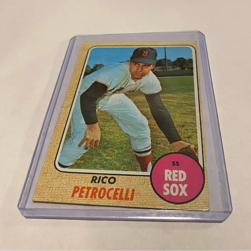 Rico Petrocelli 1968 Topps Baseball Card #430 Boston Red Sox Vintage collectible